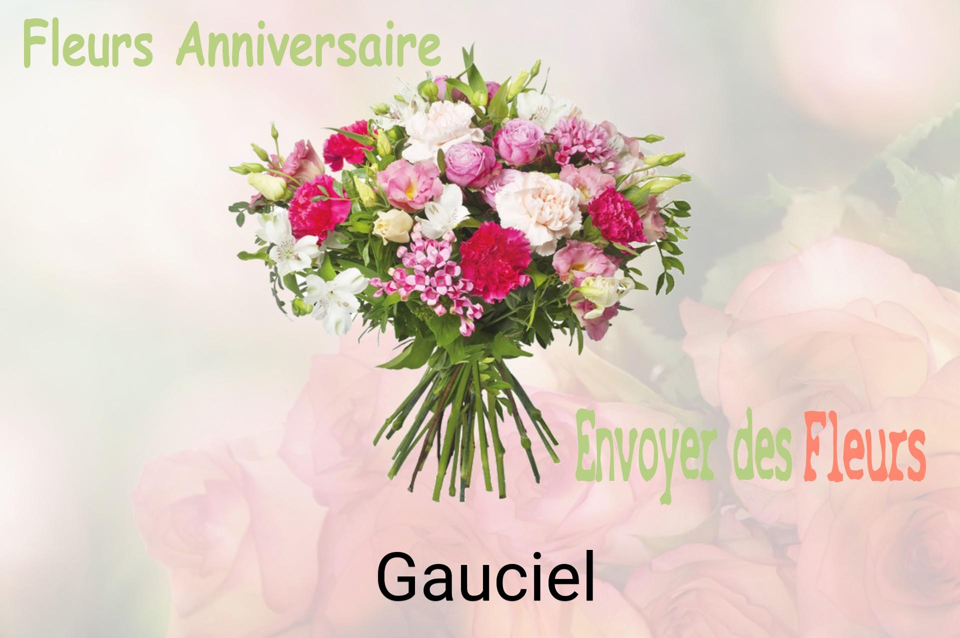Bouquet de fleurs d’anniversaire livré à Gauciel